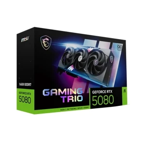 کارت گرافیک ام اس آی مدل RTX 5080 16GB Gaming Trio OC